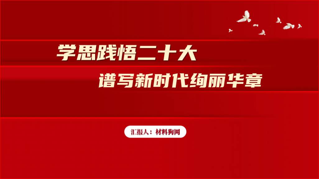 学思践悟二十大精神2023年党委党支部书记讲党课ppt课件