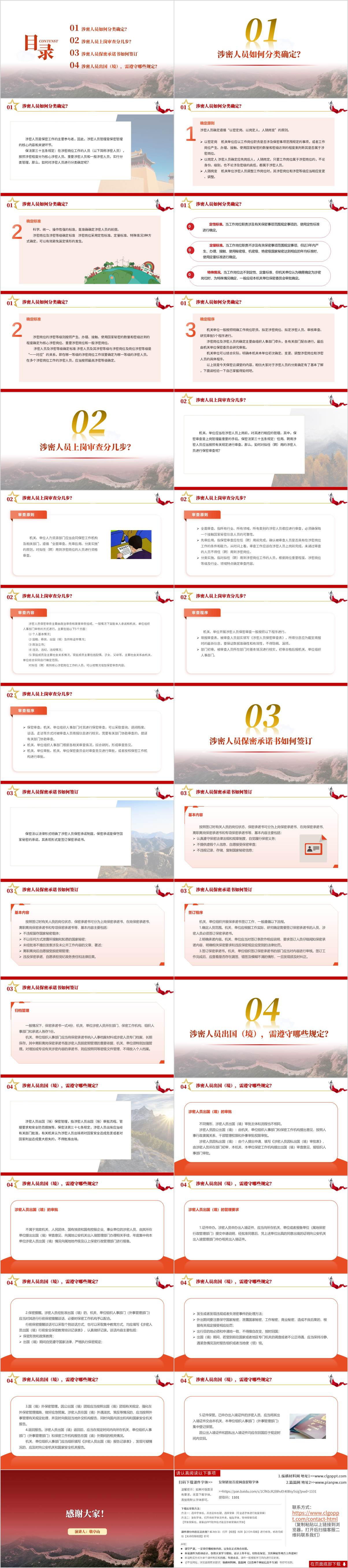保密知识教育主题ppt课件