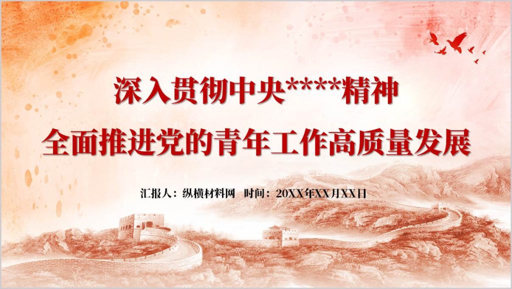 共青团作风建设主题团课PPT课件