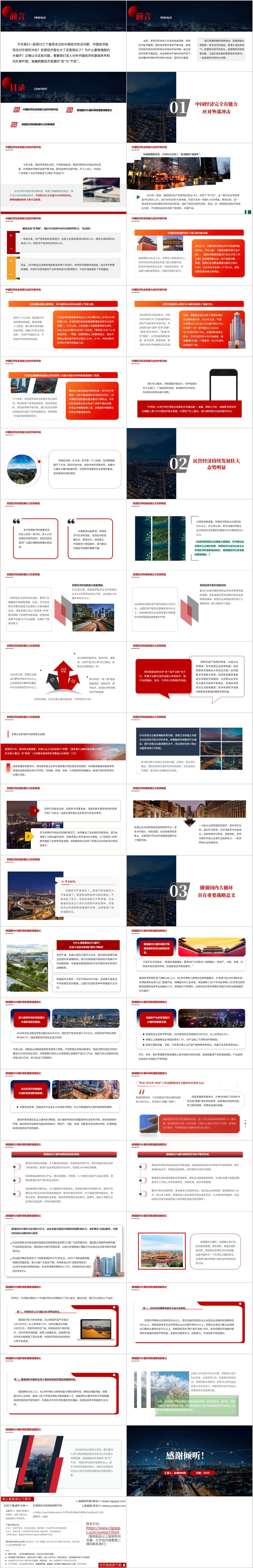 正确认识中国经济热点问题2025年秋季学期形势与政策课ppt模板
