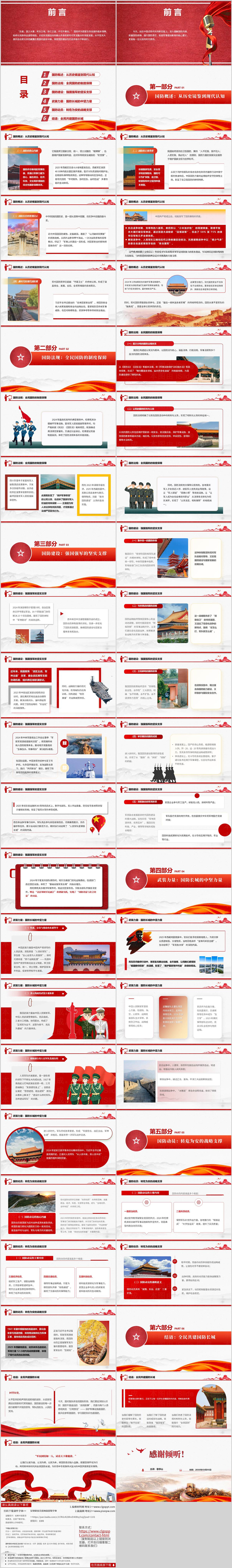 2025年大学高校军事理论课中国国防PPT教学课件