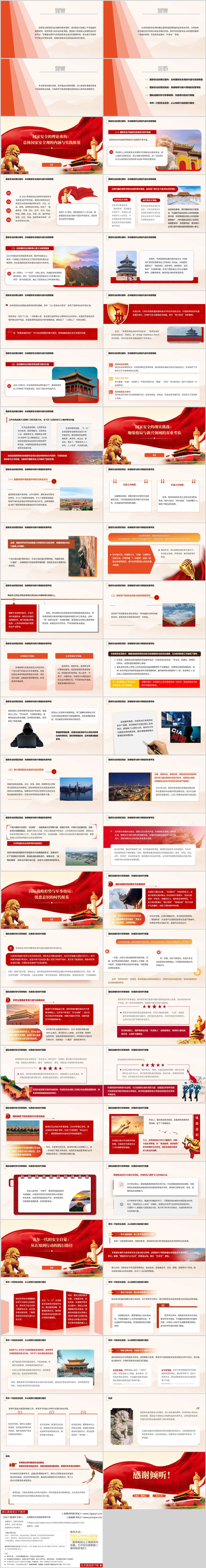 高校大学生军事理论课之国家安全思政课ppt形势与政策课课件