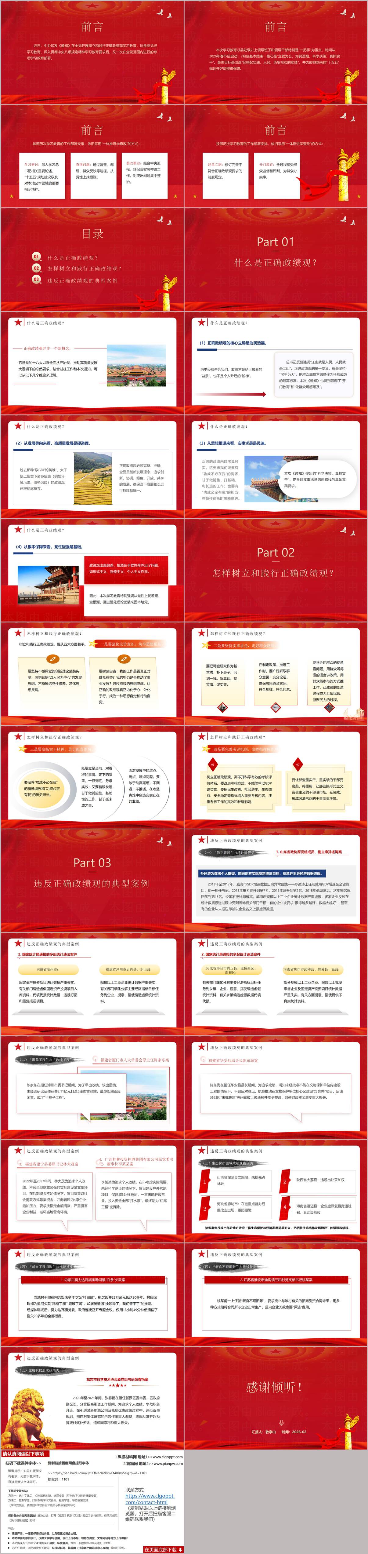 怎样树立和践行正确政绩观以及反面典型案例2026年学习教育ppt课件