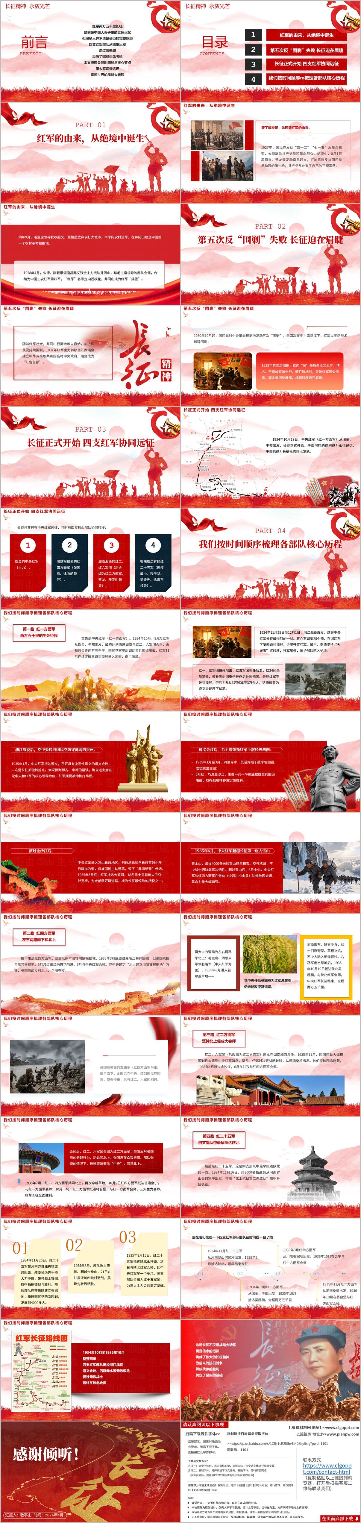 2026年纪念长征胜利90周年主题团课宣讲PPT课件