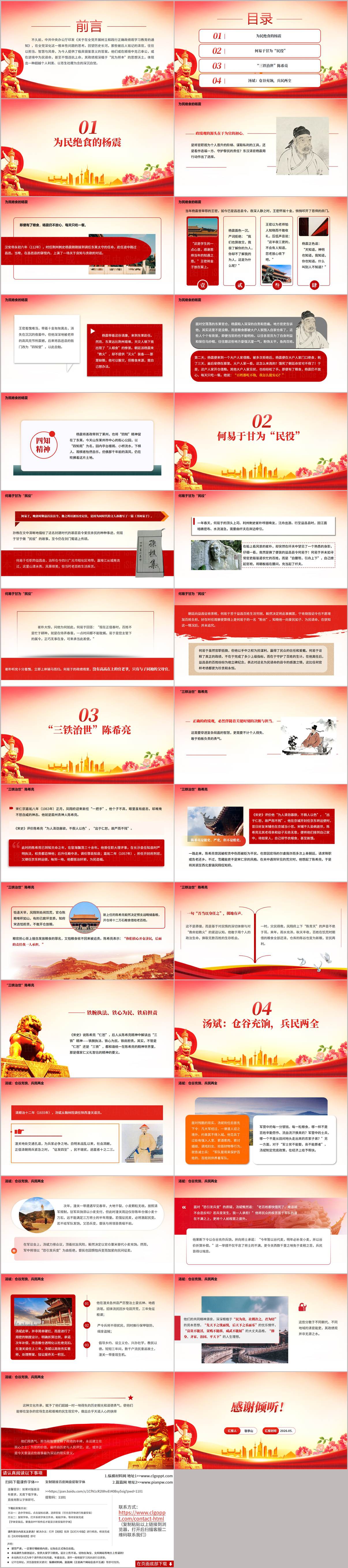 古代清官的政绩观树立和践行正确的政绩观学习教育PPT课件