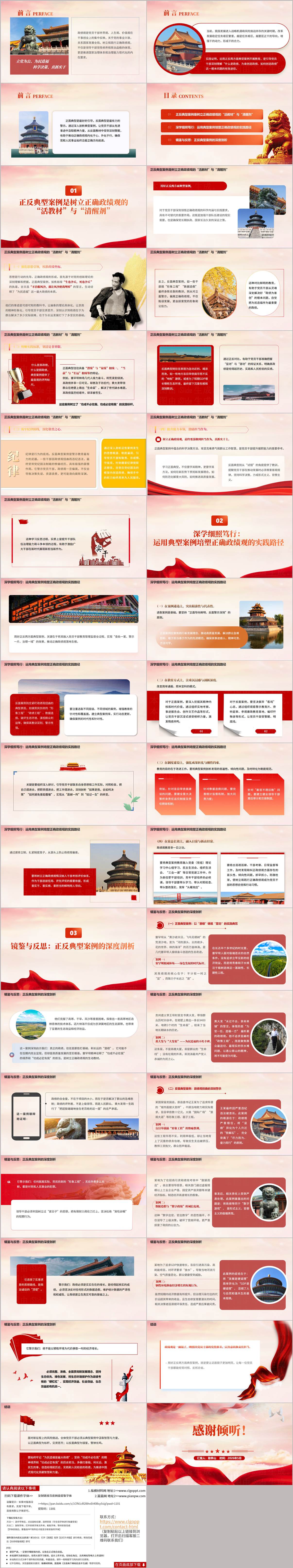 用好正反两方面典型案例树立和践行正确政绩观学习教育专题党课PPT课件