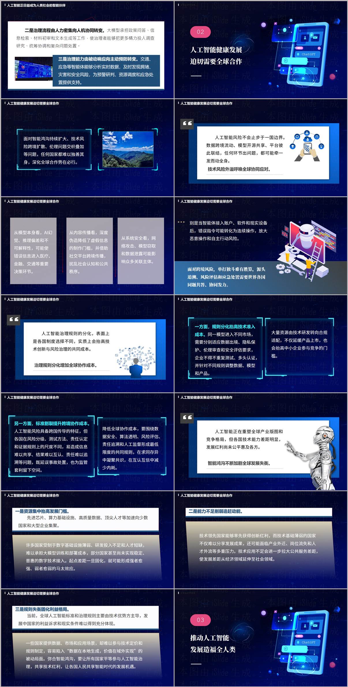 第二章人工智能健康发展迫切需要全球合作PPT课件内页预览